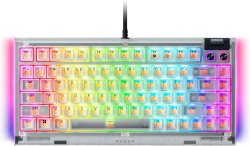 Клавіатура механічна Razer BlackWidow V4 75% RGB 83key Mechanical Tactile Switch GEN-3, USB-A, EN, Phantom White Ed. RZ03-05003500-R3M1 - Картинка 8