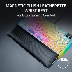 Клавіатура механічна Razer BlackWidow V4 75% RGB 83key Mechanical Tactile Switch GEN-3, USB-A, EN, Phantom White Ed. RZ03-05003500-R3M1 - Картинка 7