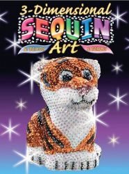 Набор для творчества Sequin Art 3d Тигр SA1122 - Картинка 2
