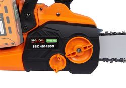 Пила цепная аккумуляторная SEQUOIA SBC4014BSO 40В(20В+20В) шина Oregon 35см 3/8" 15.0м/с ЗУ 3.68кг без АКБ и ЗУ SBC4014BSO - Картинка 8