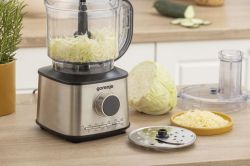 Кухонная машина Gorenje 1500Вт, чаша-пластик, корпус-металл/пластик, черный SBR1500E - Картинка 24