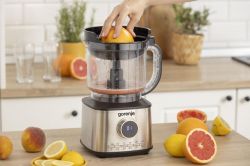 Кухонная машина Gorenje 1500Вт, чаша-пластик, корпус-металл/пластик, черный SBR1500E - Картинка 26