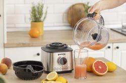 Кухонная машина Gorenje 1500Вт, чаша-пластик, корпус-металл/пластик, черный SBR1500E - Картинка 27