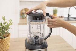 Кухонная машина Gorenje 1500Вт, чаша-пластик, корпус-металл/пластик, черный SBR1500E - Картинка 14