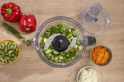 Кухонная машина Gorenje 1500Вт, чаша-пластик, корпус-металл/пластик, черный SBR1500E - Картинка 20