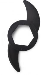 Кухонная машина Gorenje 1500Вт, чаша-пластик, корпус-металл/пластик, черный SBR1500E - Картинка 9