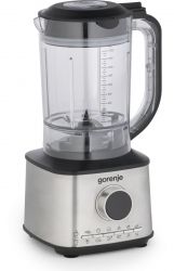 Кухонная машина Gorenje 1500Вт, чаша-пластик, корпус-металл/пластик, черный SBR1500E - Картинка 5