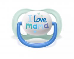 Пустышка Avent ортодонтическая Ultra Air I love для мальчиков 0-6 мес 2шт SCF080/01 - Картинка 7