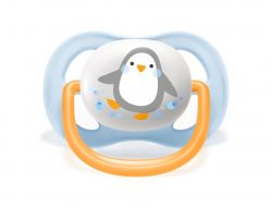 Пустышка Avent ортодонтическая Ultra Air Animal для мальчиков 0-6 мес 2шт SCF080/05 - Картинка 3