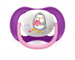 Пустышка Avent ортодонтическая Ultra Air Animal для девочек 6-18 мес 2шт SCF080/08 - Картинка 5