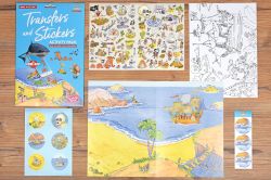 Scribble Down Набір перевідних наклейок з онлайн додатком - Острів піратських скарбів SD/20 - Картинка 2