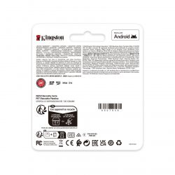 Карта памяти Kingston SD 256GB C10 UHS-I U3 V30 R200/W160MB/s SDG4/256GB - Картинка 5