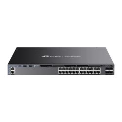 ���������� TP-LINK SG6428XHP 24xGE (24xPoE), 4xSFP+, 720��, ����������� L3 SG6428XHP