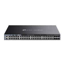 ���������� TP-LINK SG6654XHP 48xGE (48xPoE), 6xSFP+, 1440��, ����������� L3 SG6654XHP