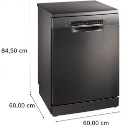 Посудомийна машина Bosch, 12компл., A++, 60см, дисплей, чорний SMS4IKC62T - Картинка 2