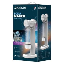 Сифон для газирования воды Ardesto, подключение баллона-резьба, бутылка 1л, белый SMW-02W - Картинка 14
