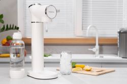 Сифон для газирования воды Ardesto, подключение баллона-резьба, бутылка 1л, белый SMW-02W - Картинка 2