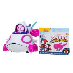  Spidey Little Vehicle Web Dart Zoomers - (Ghost-Spider) SNF0289
