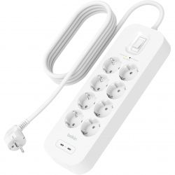 ����������-������ ������� Belkin 8���� F, 3x1.5�� ��, 16�, USB-C/USB-C 30��, ������� �� ��������������, 2�, ����� SRB004VF2M-V2