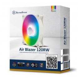 SilverStone   Air Blazer 120RW-ARGB, 120mm, 2200rpm, 4pin PWM, 4-1 Pin ARGB (5V LED), 7.4-35.6dBa SST-AB120RW-ARGB -  17