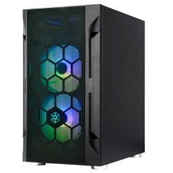 ������ SilverStone FARA FAH1MB-PRO, ��� ��, 1xUSB3.0, 2xUSB2.0, 3x120mm ARGB fan, TG Side Panel, mATX, Black SST-FAH1MB-PRO - �������� 7