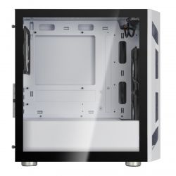 SilverStone  FARA FAH1MW-PRO,  , 1xUSB3.0, 2xUSB2.0, 3x120mm ARGB fan, TG Side Panel, mATX, White SST-FAH1MW-PRO -  4