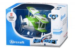 Same Toy Літак металевий інерційний Aircraft зі світлом і звуком (зелений) SY8012Ut-4 - Картинка 5