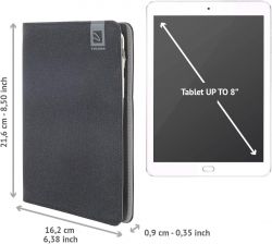 Чохол Tucano Vento Universal для планшетів 7-8", чорний TAB-VT78 - Картинка 5