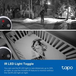 IP-������ TP-LINK Tapo C120 2K N300 microSD motion detection TAPO-C120 - �������� 2