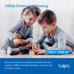 IP-Камера TP-LINK Tapo C200C FHD N300 microSD motion detection, 9x zoom TAPO-C200C - Картинка 3