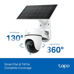 Комплект умной безпроводной камеры TP-LINK TAPO C610 KIT 2K QHD и солнечной панели TAPO-C610KIT - Картинка 10