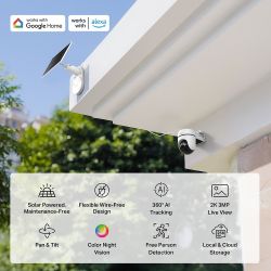 Комплект умной безпроводной камеры TP-LINK TAPO C610 KIT 2K QHD и солнечной панели TAPO-C610KIT - Картинка 5