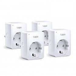 �����-������� TP-LINK Tapo P100 4 ��/��� N300 BT 10A TAPO-P100-4-PACK