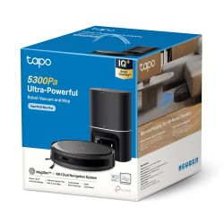 Робот-пилосмок TP-LINK TAPO RV 20 MAX LIDAR з підтримкою вологого прибирання + док-станція TAPO-RV20-MAX-PLUS - Картинка 13