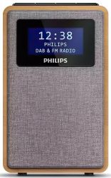 Philips Радіогодинник TAR5005 FM/DAB+, mono 1W, LCD TAR5005/10
