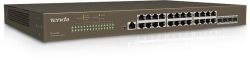 ���������� TENDA TEG5328F 24xGE, 4xSFP L3, ���������� TEG5328F