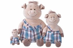 Same Toy Свинка в комбінезоні (45 см) THT706 - Картинка 4