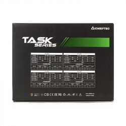���� ������� CHIEFTEC Task  (600W), >85%, 80+ Bronze, 120��, 1xMB 24pin(20+4), 1xCPU 8pin(4+4), 3xMolex, 5xSATA, 2xPCIe 8pin(6+2) TPS-600S - �������� 7
