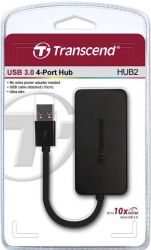  Transcend USB 3.1 Type-A > 4xUSB 3.1 Type-A  TS-HUB2K -  3