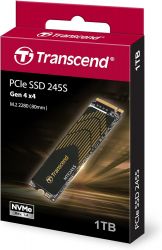 Transcend  SSD M.2 1TB PCIe 4.0 MTE245S +  TS1TMTE245S -  7