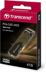 SSD  Transcend MTE245S 4TB M.2 PCIe 4.0 (TS4TMTE245S) -  5