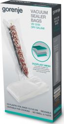 Gorenje Пакети для вакуумування VB12/55 /347066/підходять для HVS16WS та VS120E/ Д х Ш - 55 х 12 см./ 30 шт VB12/55 - Картинка 5