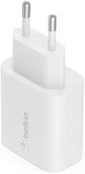   Belkin Home Charger 25W PD PPS USB-C White WCA004VFWH -  2