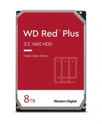 WD   8TB 3.5" 5640 256MB SATA Red Plus NAS WD80EFPX -  1