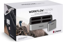   Kingston Workflow Station Dock USB 3.2 Gen2 USB-A/C Hub WFS-U -  2