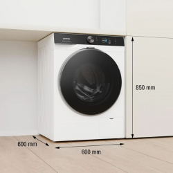 Пральна машина Gorenje фронтальна, 10кг, 1400, A+++, 60см, дисплей, пара, Wi-Fi, інвертор, білий WG814A5T4 - Картинка 5