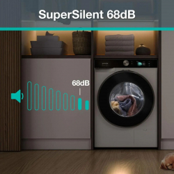 Пральна машина Gorenje фронтальна, 10кг, 1400, A+++, 60см, дисплей, пара, Wi-Fi, інвертор, білий WG814A5T4 - Картинка 11