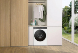 Пральна машина Gorenje фронтальна, 10кг, 1400, A+++, 60см, дисплей, пара, Wi-Fi, інвертор, білий WG814A5T4 - Картинка 2