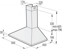 Вытяжка Gorenje WHC529E4X - Картинка 2