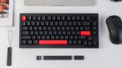 Клавіатура механічна Lemokey X4 84Key, Keychron Brown, USB-A, QMK/VIA, Hot-Swap, EN/UKR, RGB, чорний X4-H3-UA - Картинка 2